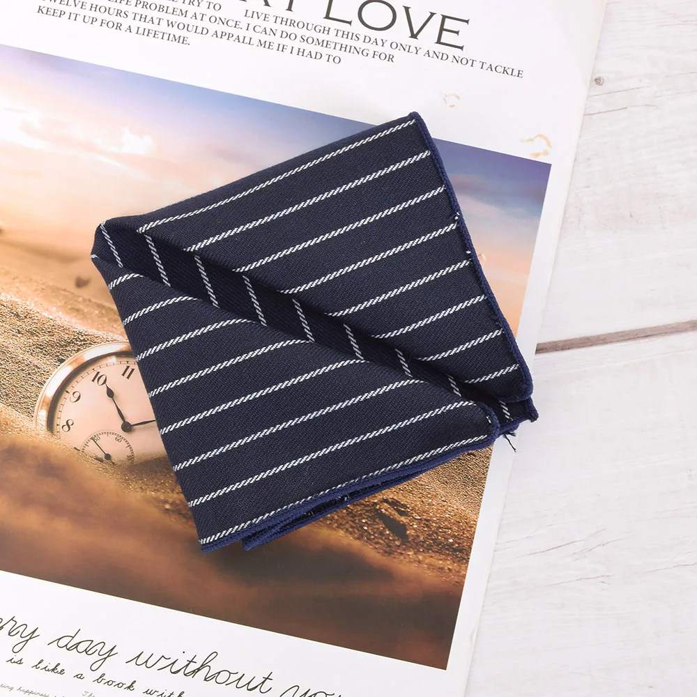 New Arrival Men's Hankerchief Scarves Casual Cotton Hankies Men's Suits Pocket Square Handkerchiefs Vertical Stripes
New Arrival Men's Hankerchief Scarves Casual Cotton Hankies Men's Suits Pocket Square Handkerchiefs Vertical Stripes