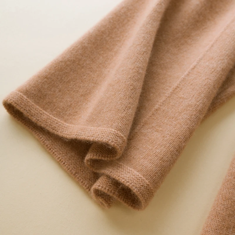 Women Pants 2020 New Autumn and Winter Soft Comfortable High-Waist 100% Cashmere Knitted Pants Female Pure Color Wide Leg Casual
Women Pants 2020 New Autumn and Winter Soft Comfortable High-Waist 100% Cashmere Knitted Pants Female Pure Color Wide Leg Casual