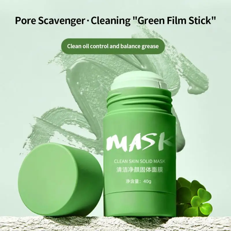 Cleansing Green Tea Mask Purifying Clay Stick Mask Oil Control Anti-Acne Cleans Pores Eggplant Whitening Moisturizing Face Skin
Cleansing Green Tea Mask Purifying Clay Stick Mask Oil Control Anti-Acne Cleans Pores Eggplant Whitening Moisturizing Face Skin