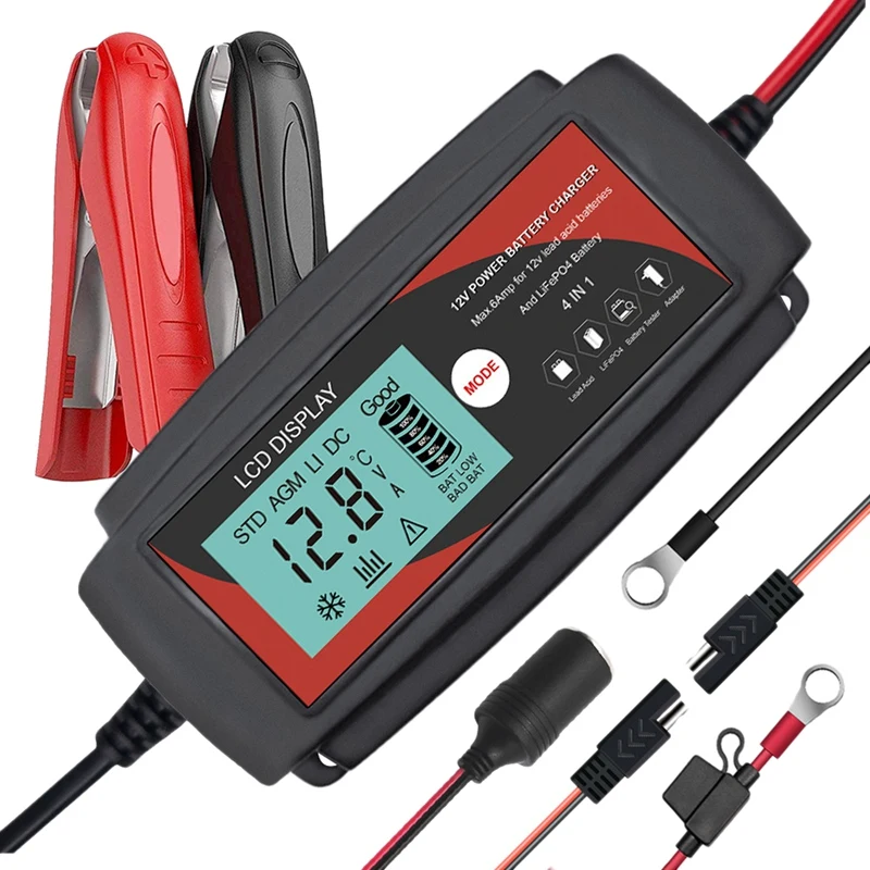 Plug Car Jump Starter Emergency 12V Power Bank Battery Charger with LCD Display Car Battery Booster Buster
Plug Car Jump Starter Emergency 12V Power Bank Battery Charger with LCD Display Car Battery Booster Buster