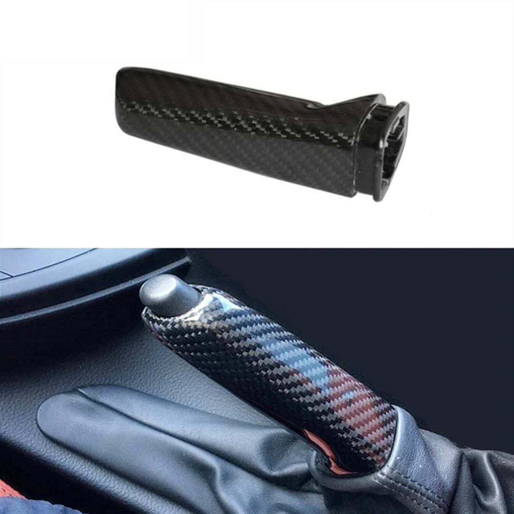 1PC FOR CAR BMW E46 E90 E92 F30 F32 F80 Carbon Fiber Handbrake Brake Cover CAR INTERIOR Decoration accessories
1PC FOR CAR BMW E46 E90 E92 F30 F32 F80 Carbon Fiber Handbrake Brake Cover CAR INTERIOR Decoration accessories