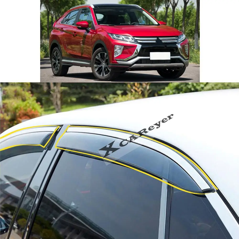 Автомобильные наклейки для Mitsubishi Eclipse Cross 2017 2018 2019 2020 2021 Пластиковые оконные стекла ветрозащитный козырек от дождя/солнца Запчасти для венти...
Автомобильные наклейки для Mitsubishi Eclipse Cross 2017 2018 2019 2020 2021 Пластиковые оконные стекла ветрозащитный козырек от дождя/солнца Запчасти для венти...