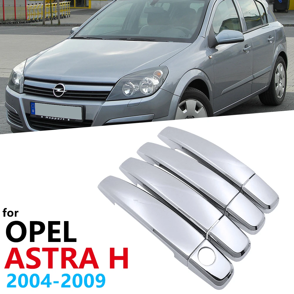 4PCS Car Chrome Handles Silver gloss Cover trim set for Opel Astra H 2004~2009 Vauxhall Holden Family Car Accessories Stickers
4PCS Car Chrome Handles Silver gloss Cover trim set for Opel Astra H 2004~2009 Vauxhall Holden Family Car Accessories Stickers