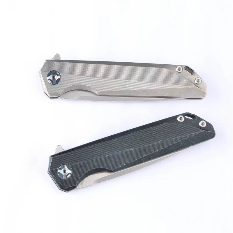 CH M390 Blade CH3507 folding knife ceramic ball bearing washer Titanium handle outdoor camping pocket knife for gift collection
CH M390 Blade CH3507 folding knife ceramic ball bearing washer Titanium handle outdoor camping pocket knife for gift collection