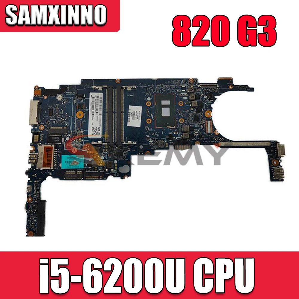 Материнская плата для ноутбука HP ProBook 820 G3 6050A2892301 I5-6200u CPU DDR4 831762-001 831762-501 831762-601
Материнская плата для ноутбука HP ProBook 820 G3 6050A2892301 I5-6200u CPU DDR4 831762-001 831762-501 831762-601