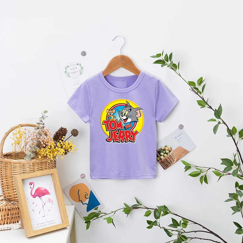Multicolored Children Cute Tees Childlike Kawaii Pretty Kids T-shirt High Quality Material Holiday Style Amusement Park Clothes
Multicolored Children Cute Tees Childlike Kawaii Pretty Kids T-shirt High Quality Material Holiday Style Amusement Park Clothes