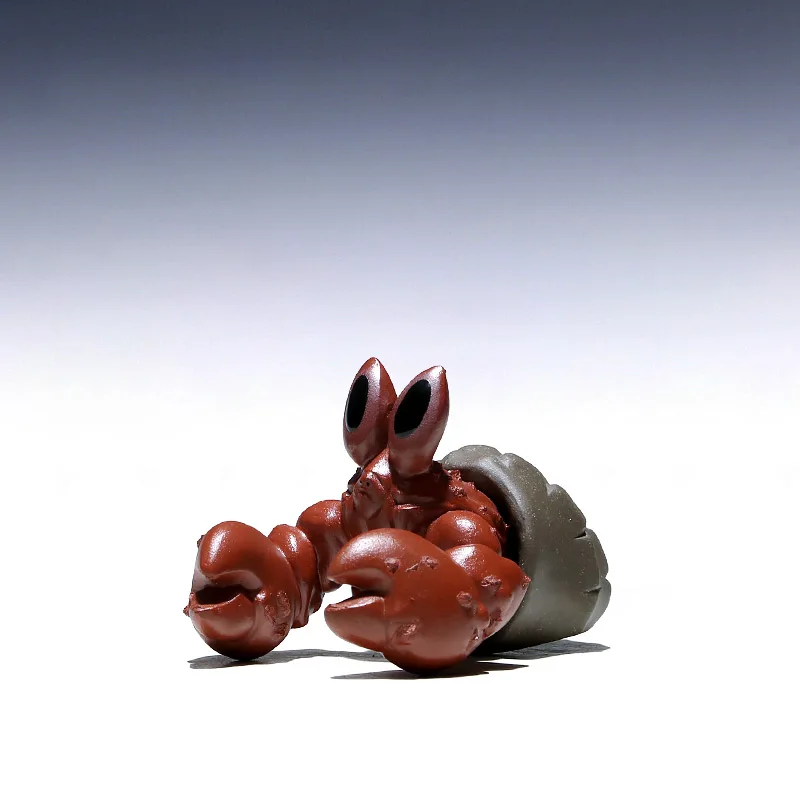 Not as well joy pot 】 yixing purple sand handmade tea tea pet play furnishing articles tea to keep hermit crabs
Not as well joy pot 】 yixing purple sand handmade tea tea pet play furnishing articles tea to keep hermit crabs