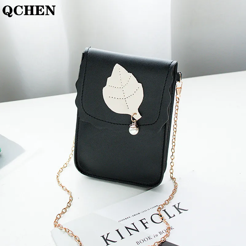 Women's phone bag Leaves pearl Ladies fashion Korean coin purse vertical women's crossbody mini tide plus tide shoulder bag 734
Women's phone bag Leaves pearl Ladies fashion Korean coin purse vertical women's crossbody mini tide plus tide shoulder bag 734