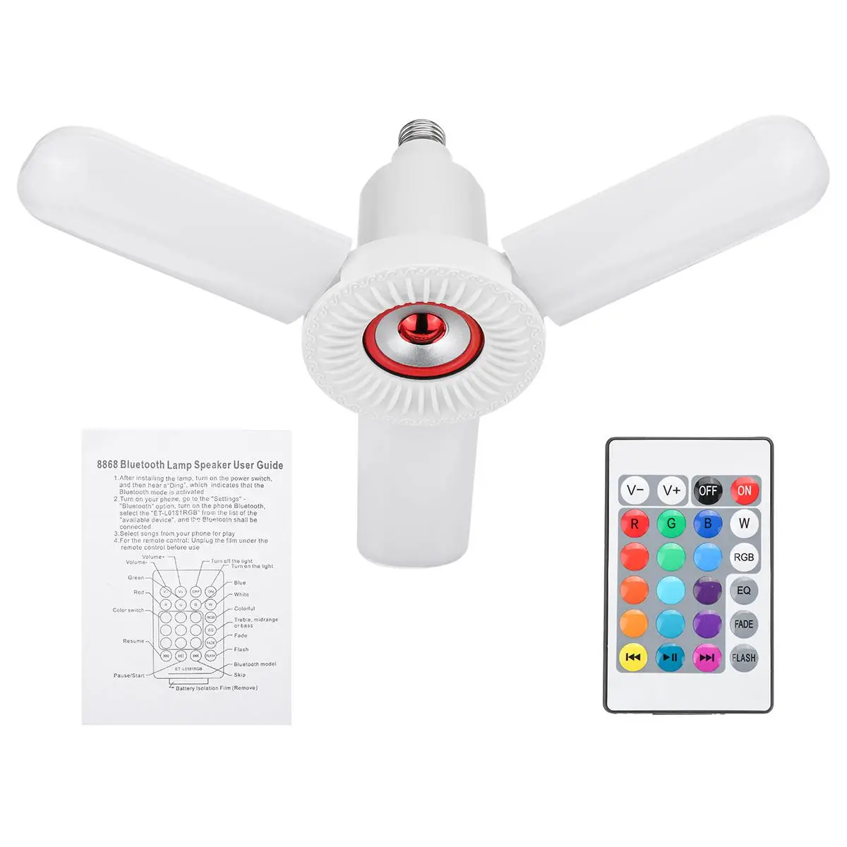 Diamable bluetooth Speaker Super Bright Industrial Lighting 36W E27 Led Fan Garage Light 85-265V Led High Bay Industrial Lamp
Diamable bluetooth Speaker Super Bright Industrial Lighting 36W E27 Led Fan Garage Light 85-265V Led High Bay Industrial Lamp