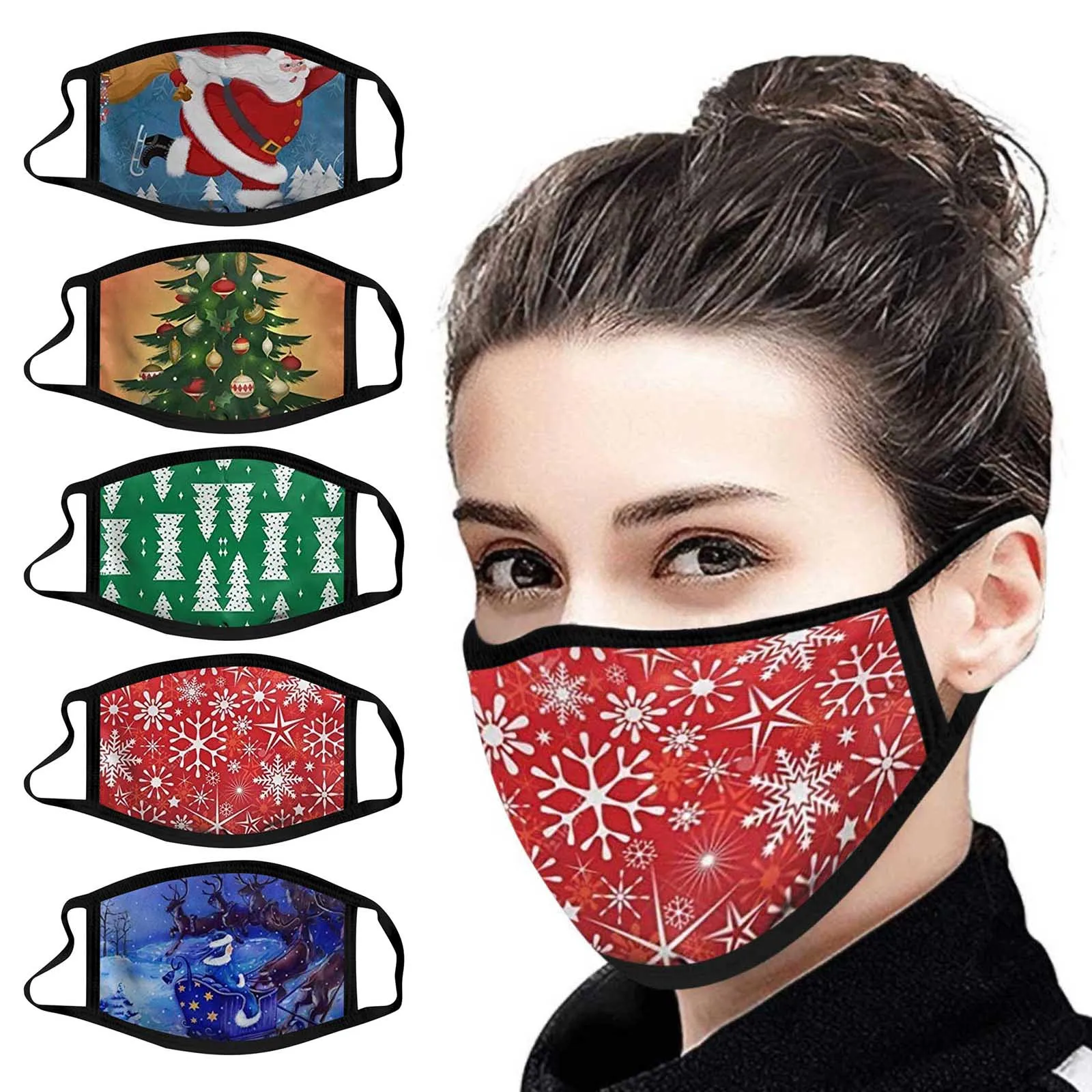 Fashion Christmas Expression Printed Mask For Party Adult Outdoor Anti Dust Filter Face Masks Washable Cotton mondkapjes wasbaar
Fashion Christmas Expression Printed Mask For Party Adult Outdoor Anti Dust Filter Face Masks Washable Cotton mondkapjes wasbaar