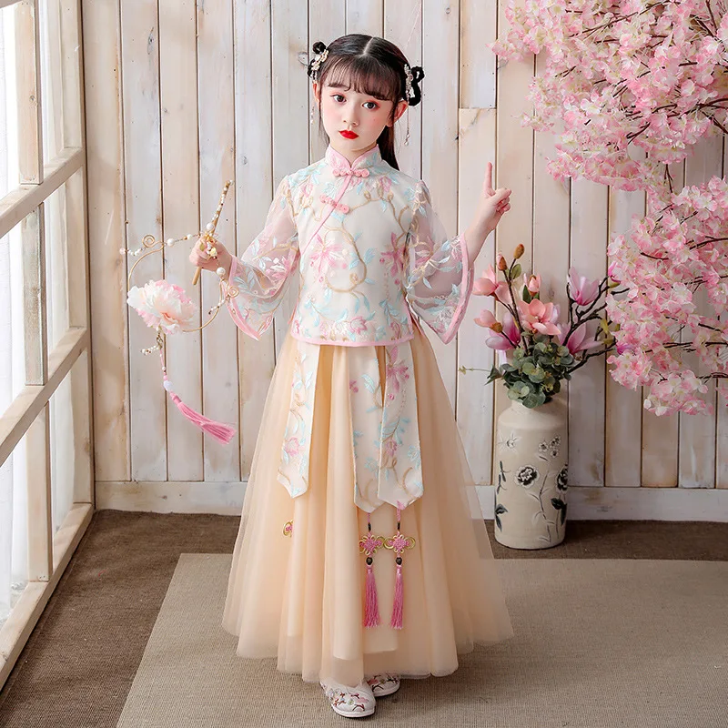 Элегантный благородный старинный китайский костюм для девочек ханьфу китайское платье Стиль сказочные маскарадные Дворцовая принцесса; В ...
Элегантный благородный старинный китайский костюм для девочек ханьфу китайское платье Стиль сказочные маскарадные Дворцовая принцесса; В ...