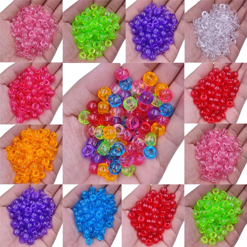 40Pcs 9mm Transparent Big Hole Loose Beads For Jewelry Making DIY Crafts Pendant Necklace Bracelet Accessories
40Pcs 9mm Transparent Big Hole Loose Beads For Jewelry Making DIY Crafts Pendant Necklace Bracelet Accessories