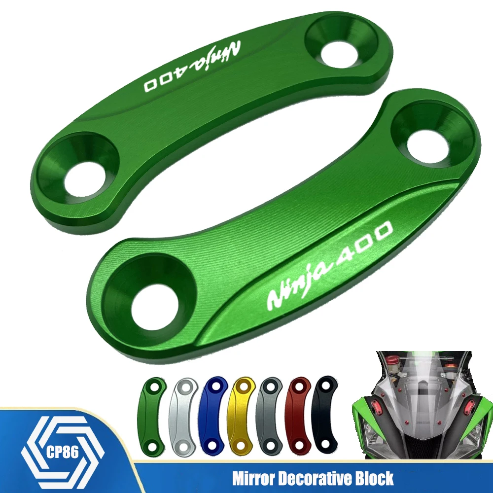For KAWASAKI NINJA 400 NINJA400 2018 2019 2020 2021 Motorcycle Mirror Hole Cover Windscreen Driven Mirror Eliminators Cap
For KAWASAKI NINJA 400 NINJA400 2018 2019 2020 2021 Motorcycle Mirror Hole Cover Windscreen Driven Mirror Eliminators Cap