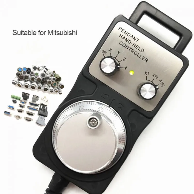 4 Axis Manual Pulse Generator MGP CNC Handwheel For Mitsubishi CNC Machine Tool Engraving Machines
4 Axis Manual Pulse Generator MGP CNC Handwheel For Mitsubishi CNC Machine Tool Engraving Machines
