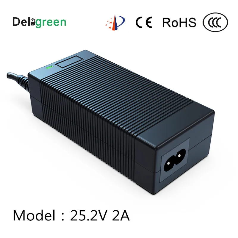 6S 25 2 V 2A lipo зарядное устройство 50 4 W адаптер для скутера скейтборда с ЕС/США/AU/UK
