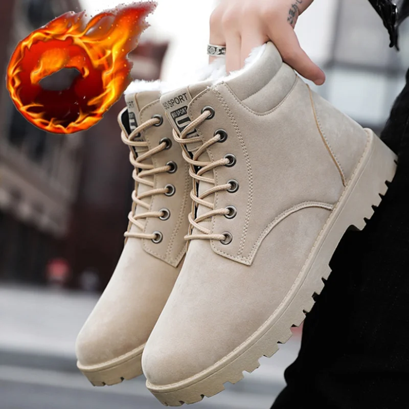 2020 New Snow Boots Men's Winter High-top Warm Cotton Shoes Youth all-match Cotton Boots Waterproof Non-slip Men's Short Boots
2020 New Snow Boots Men's Winter High-top Warm Cotton Shoes Youth all-match Cotton Boots Waterproof Non-slip Men's Short Boots