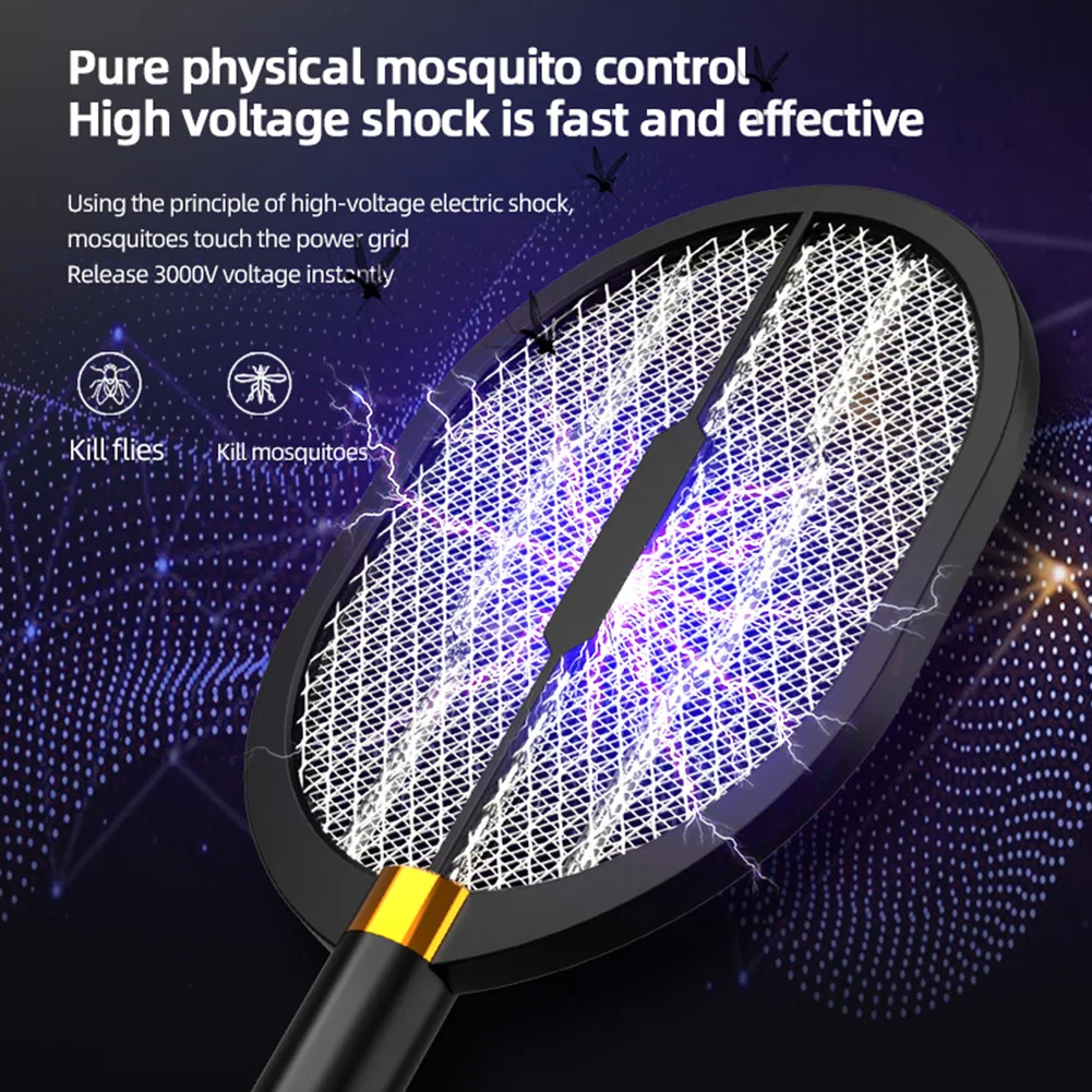 3 In 1 Electric Mosquito Swatter Killer USB Photocatalyst Rechargeable Mosquito Insect Racket Trap Electric Fly Bug Zapper
3 In 1 Electric Mosquito Swatter Killer USB Photocatalyst Rechargeable Mosquito Insect Racket Trap Electric Fly Bug Zapper