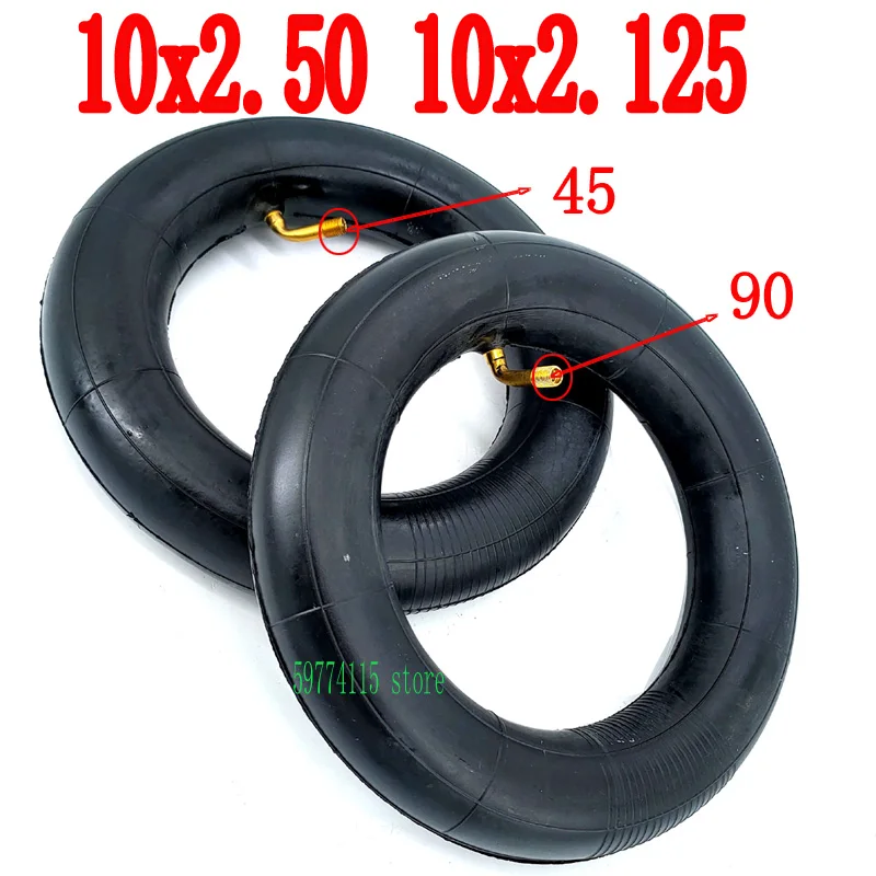 Камера 10x2 125/2 50 с изогнутым/прямым клапаном для трехколесного велосипеда Schwinn Kids