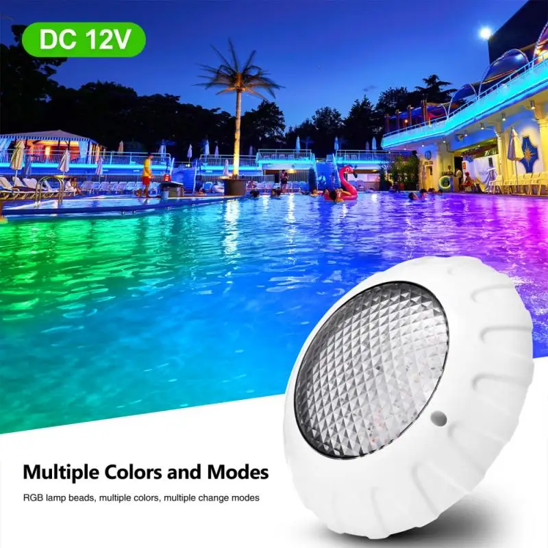IP68 Waterproof LED Swimming Pool Lights 12V 38W Wall-Mounted Underwater Ambient Lights Color Changing RGB Lamp
IP68 Waterproof LED Swimming Pool Lights 12V 38W Wall-Mounted Underwater Ambient Lights Color Changing RGB Lamp