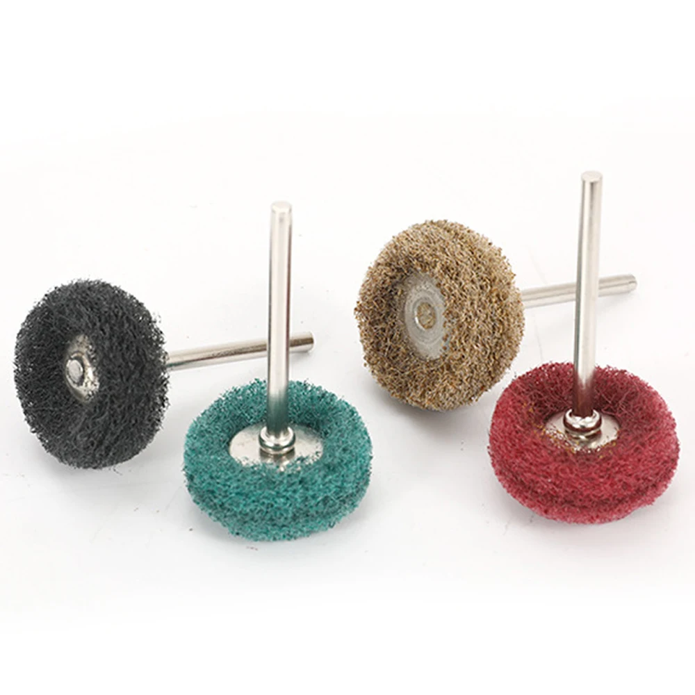 40pcs Mini Polishing Wheels Brush Scouring Pad Abrasive Wheel Fiber Grinding Sanding Head Buffing Polishing Wheel Set
40pcs Mini Polishing Wheels Brush Scouring Pad Abrasive Wheel Fiber Grinding Sanding Head Buffing Polishing Wheel Set