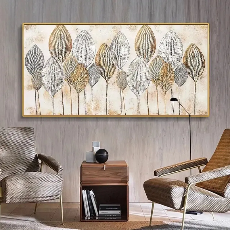 Abstract Golden Leaves Wall Art Posters Painting Prints on Canvas Big Size Decorative Picture for Living Bedroom Home Decoration
Abstract Golden Leaves Wall Art Posters Painting Prints on Canvas Big Size Decorative Picture for Living Bedroom Home Decoration
