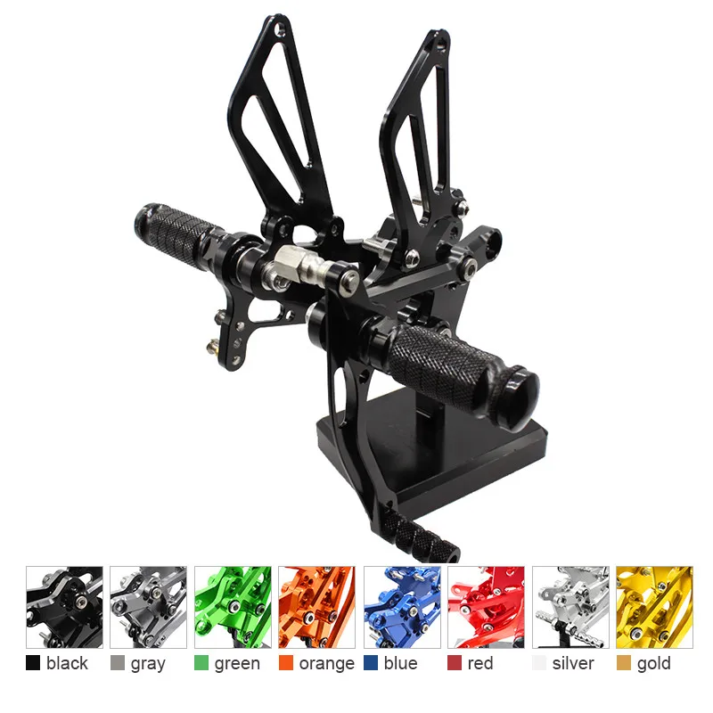 CNC Motorcycle Adjustable Rearset Footrests Foot Rest Foot Pegs Pedal For Honda CBR600 F4I 2001-2007 2006 2005 2004 2003 2002
CNC Motorcycle Adjustable Rearset Footrests Foot Rest Foot Pegs Pedal For Honda CBR600 F4I 2001-2007 2006 2005 2004 2003 2002