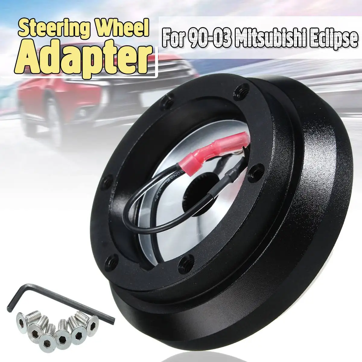 Steering Quick Release Wheel Short Hub Adapter For Mitsubishi Eclipse Subaru Impreza WRX Eagle Talon
Steering Quick Release Wheel Short Hub Adapter For Mitsubishi Eclipse Subaru Impreza WRX Eagle Talon