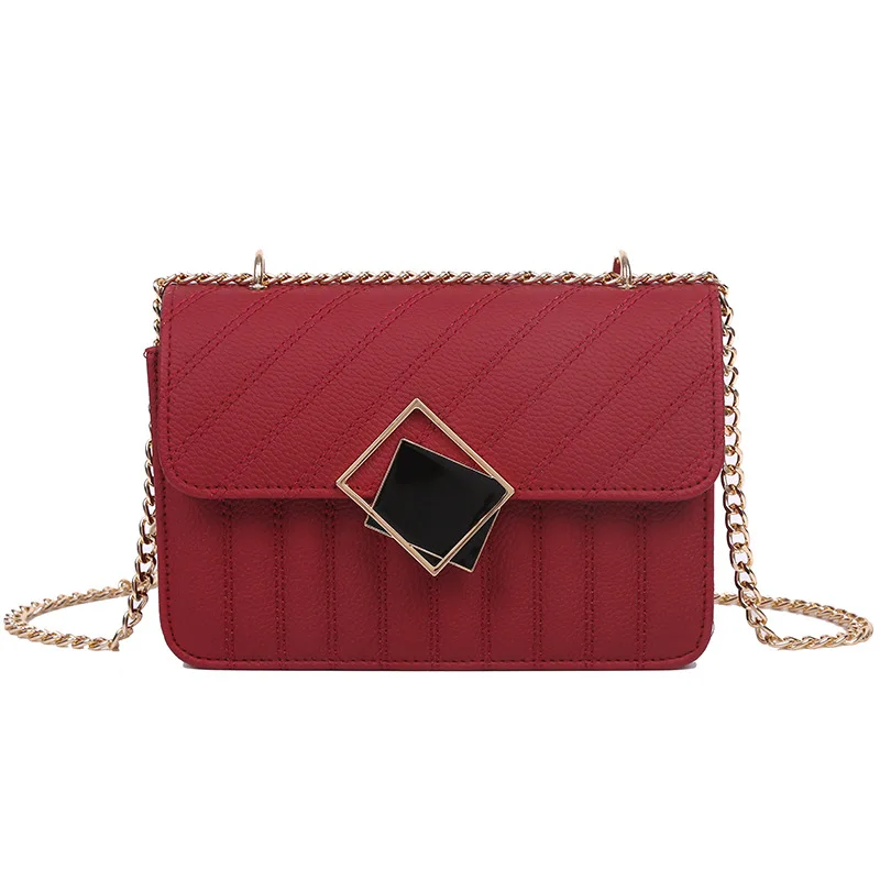 Autumn Small Fresh Lingge Women's Bag Versatile Chain Single Shoulder Messenger Small Square Bag 2020 Crossbody Bag
Autumn Small Fresh Lingge Women's Bag Versatile Chain Single Shoulder Messenger Small Square Bag 2020 Crossbody Bag