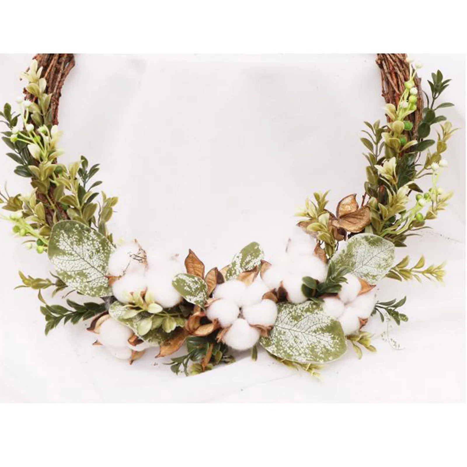 Cotton Leaf Simulation Wreath Easter Decoration Door Pendant Home Decoration Accessories Minimalist Decor Outdoor Decor Door
Cotton Leaf Simulation Wreath Easter Decoration Door Pendant Home Decoration Accessories Minimalist Decor Outdoor Decor Door