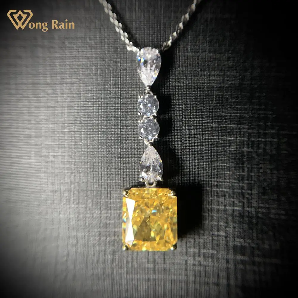 Wong Rain, 100% Стерлинговое Серебро 925 пробы, 11*12 мм, моиссанит, драгоценный камень, для свадебной вечеринки, юбилей, Роскошный кулон, ожерелье, хор...
Wong Rain, 100% Стерлинговое Серебро 925 пробы, 11*12 мм, моиссанит, драгоценный камень, для свадебной вечеринки, юбилей, Роскошный кулон, ожерелье, хор...