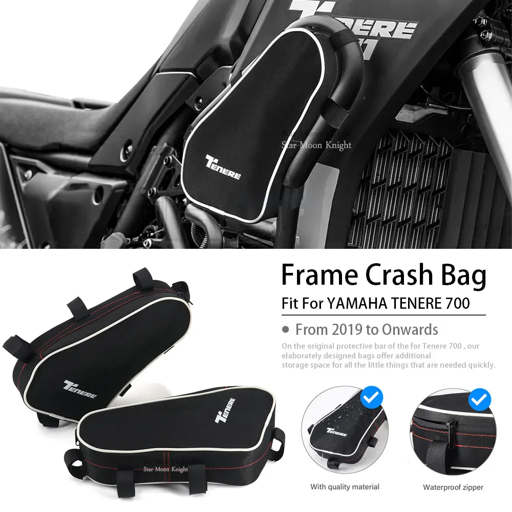Motorcycle Frame Crash Bars Waterproof Bag Bumper Repair Tool Placement Storage Bag For Yamaha TENERE 700 Tenere700 XTZ 700 T700
Motorcycle Frame Crash Bars Waterproof Bag Bumper Repair Tool Placement Storage Bag For Yamaha TENERE 700 Tenere700 XTZ 700 T700