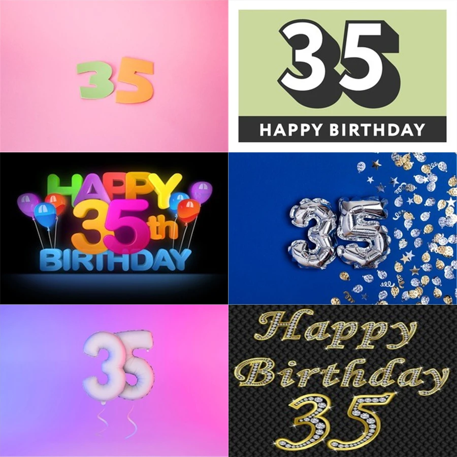 Photo Studio Props Vinyl Photography Backdrop Thirty Five Year Old Birthday Balloon 35St Birthday Party Decoration
Photo Studio Props Vinyl Photography Backdrop Thirty Five Year Old Birthday Balloon 35St Birthday Party Decoration