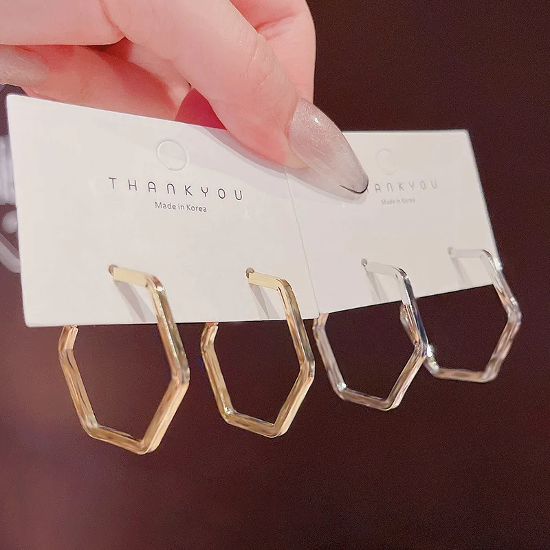 925 Silvers Geometric Earrings Female Retro Simple Temperament Circle Luxury Jewelry Gold Party Women
925 Silvers Geometric Earrings Female Retro Simple Temperament Circle Luxury Jewelry Gold Party Women