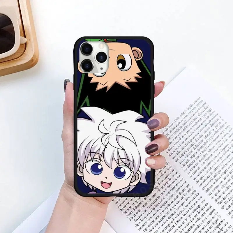 Чехол для телефона hunter x с Аниме Манга iPhone 11 12 13 pro XS MAX 8 7 6 6S Plus X SE 2020 XR | Мобильные