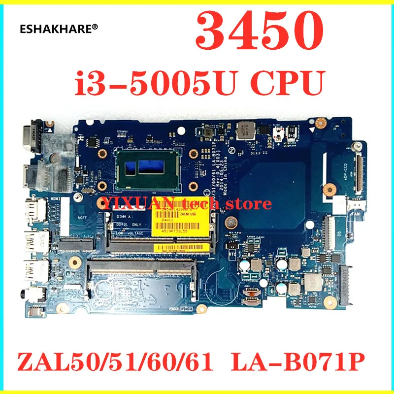 Оригинальная материнская плата для ноутбука DELL Latitude 60/61 3450 с фотопроцессором