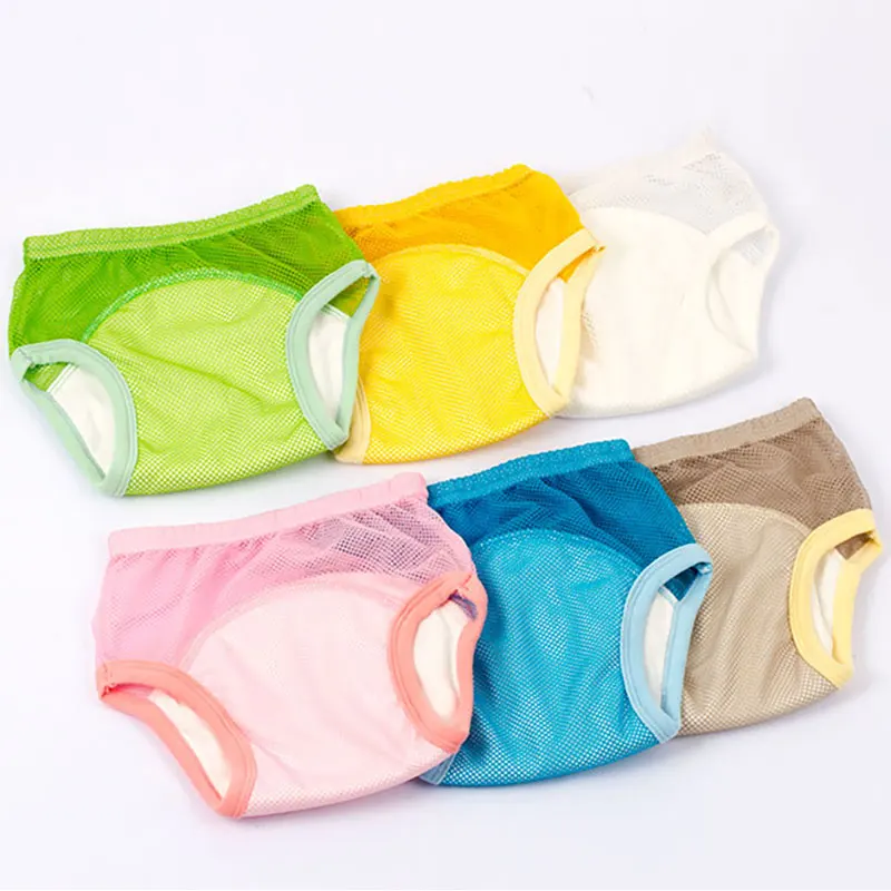 Mesh cool summer baby training pants baby toilet practice pants waterproof urine washable gauze study pants
Mesh cool summer baby training pants baby toilet practice pants waterproof urine washable gauze study pants