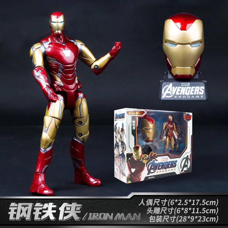 Genuine Marvel Avengers Deformation Toy Iron Man Spiderman Black Panther Thanos Doll + Head Sculpture Toy Gift Collection Hobby
Genuine Marvel Avengers Deformation Toy Iron Man Spiderman Black Panther Thanos Doll + Head Sculpture Toy Gift Collection Hobby