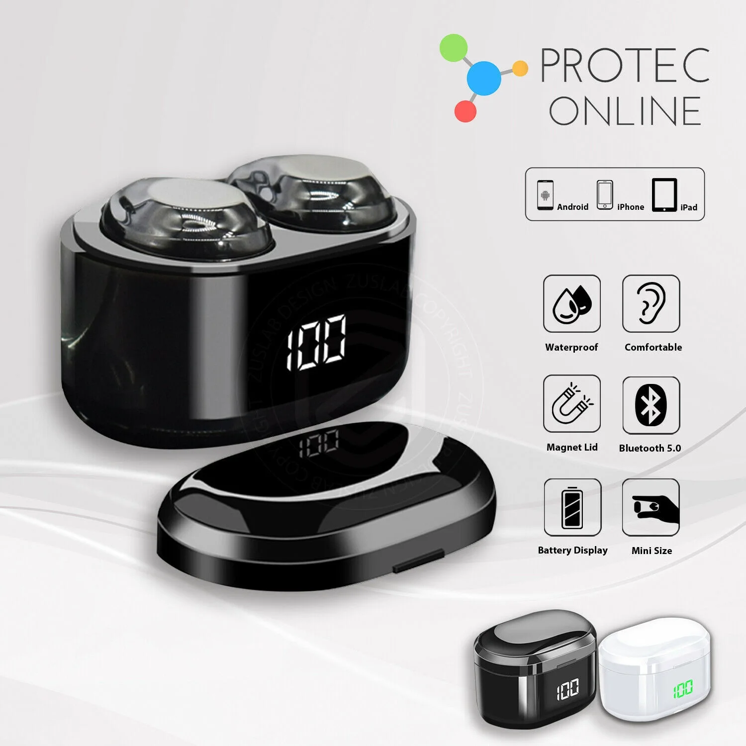 For Wireless Bluetooth Earphones Headphones Earbuds Sport Gym for iPhone
For Wireless Bluetooth Earphones Headphones Earbuds Sport Gym for iPhone