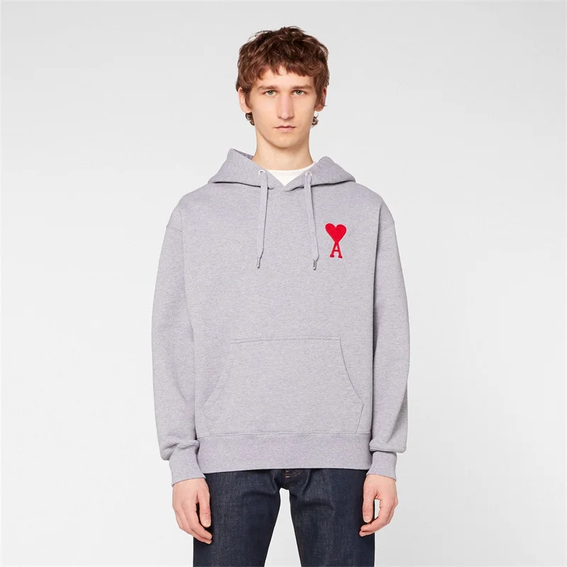 2021 Nieuwe Ami Geborduurd Hoodie Pure Kleur Casual Hoodie Voor Mannen En Vrouwen, Eenvoudige Mode Hoodie
2021 Nieuwe Ami Geborduurd Hoodie Pure Kleur Casual Hoodie Voor Mannen En Vrouwen, Eenvoudige Mode Hoodie