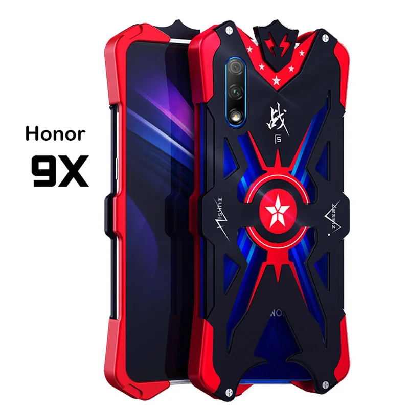 Роскошный Новый Усиленный металлический алюминиевый чехол для телефона Honor 9x Zimon Thor для Huawei Honor 9x Pro
Роскошный Новый Усиленный металлический алюминиевый чехол для телефона Honor 9x Zimon Thor для Huawei Honor 9x Pro
