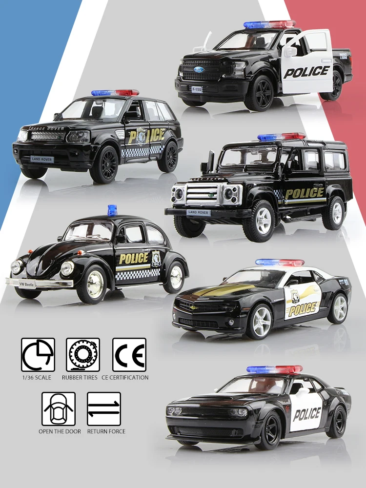 Модель 1/36 Полицейская машина из серии RMZ city Diecast с функцией отрыва, металлическая спортивная модель автомобиля для мальчиков, детские игрушк...
Модель 1/36 Полицейская машина из серии RMZ city Diecast с функцией отрыва, металлическая спортивная модель автомобиля для мальчиков, детские игрушк...