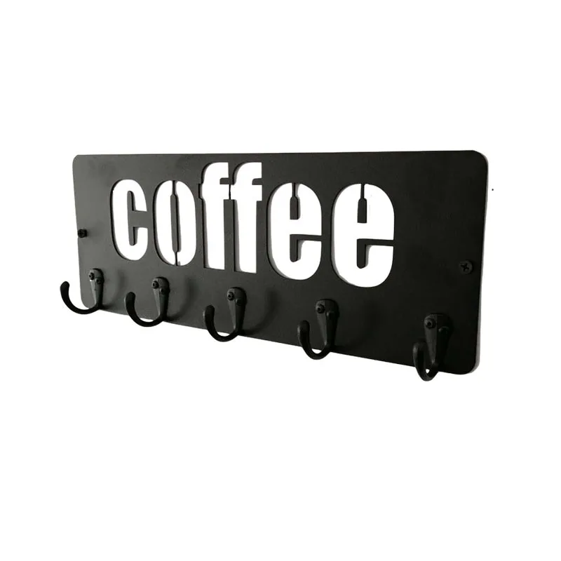 Coffee Mug Holder Wall Mounted,Wall Mounted Coffee Mug Holder Rack with Black Metal Coffee Cutout Letter
Coffee Mug Holder Wall Mounted,Wall Mounted Coffee Mug Holder Rack with Black Metal Coffee Cutout Letter