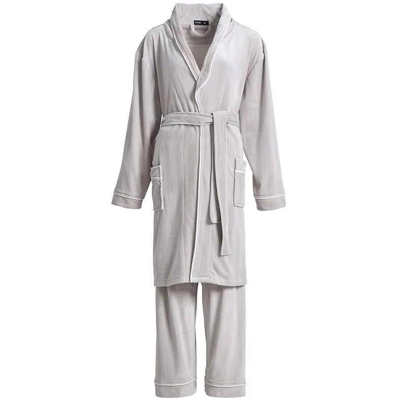 Autumn Winter Couple Women Flannel Pajama Sets Warm Coral Flannel Sleepwear Set Female Thick Long Soft Cute Nightwear 
Autumn Winter Couple Women Flannel Pajama Sets Warm Coral Flannel Sleepwear Set Female Thick Long Soft Cute Nightwear