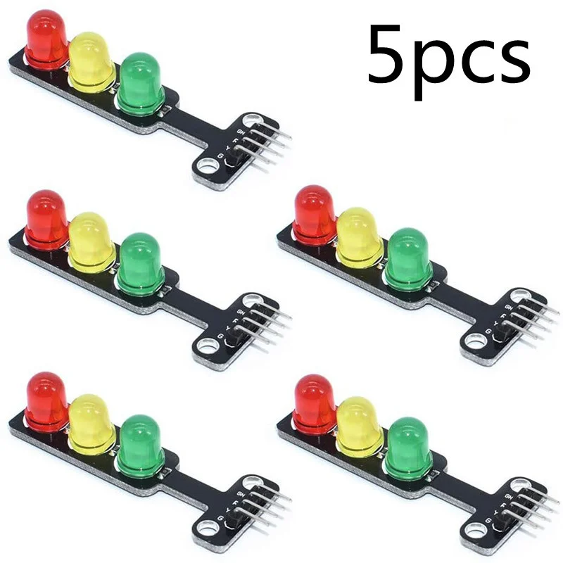 5pcs/lot 5MM 5V Mini Traffic Light Red Yellow Green LED Display Module Creative DIY for Arduino DIY Project
5pcs/lot 5MM 5V Mini Traffic Light Red Yellow Green LED Display Module Creative DIY for Arduino DIY Project
