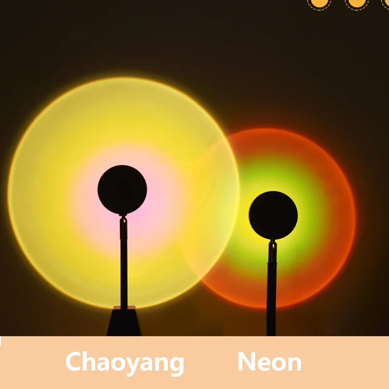 Sunset Lamp 4 Colorful LED Night Light USB Rainbow Neon Sunset Projection Lamp for Home Bedroom Coffee Wall Decoration LED Lamps
Sunset Lamp 4 Colorful LED Night Light USB Rainbow Neon Sunset Projection Lamp for Home Bedroom Coffee Wall Decoration LED Lamps