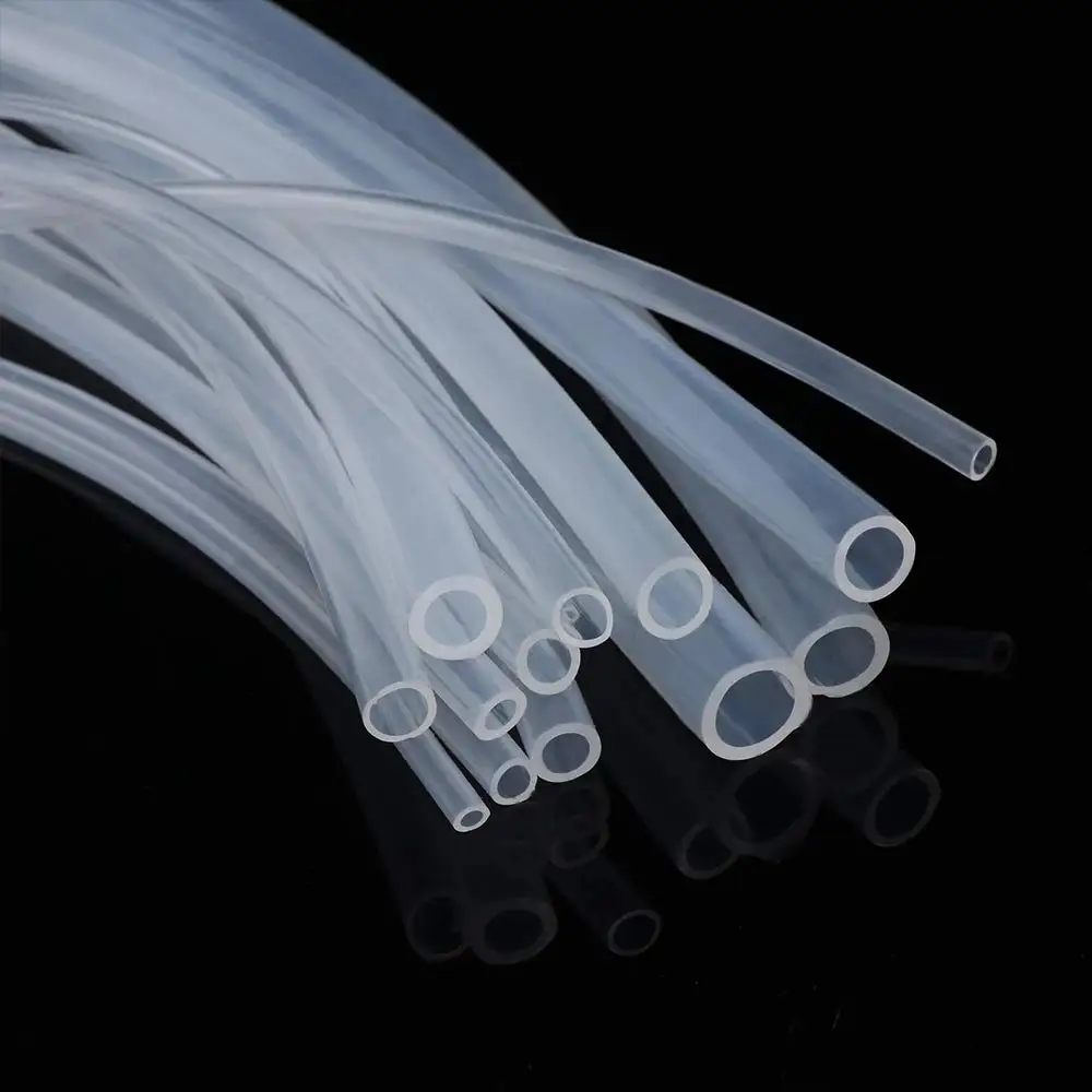 

1M/5M /10M Food Grade Clear Translucent Silicone Tube Beer Pipe Milk Hose Pipe Soft Safe Rubber Flexible Tube Creative