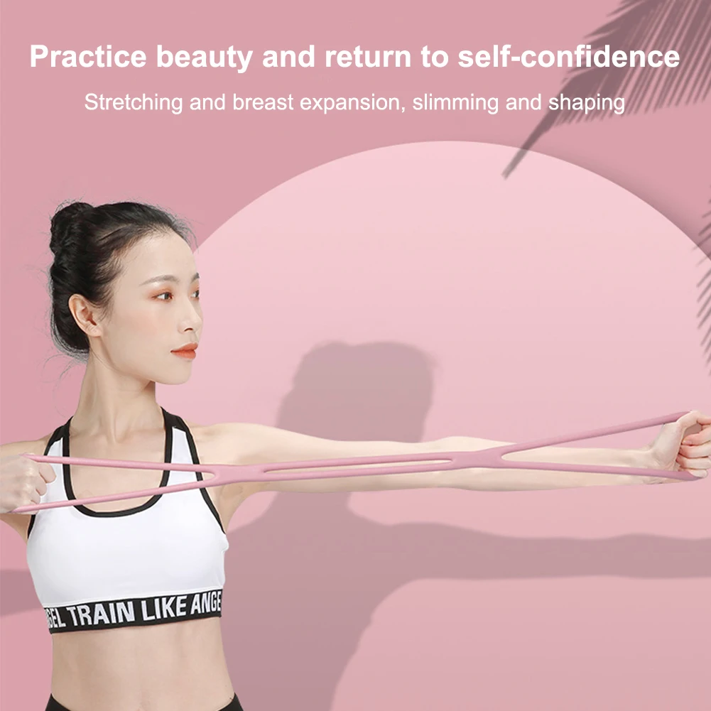 8 Word Chest Expander Resistance Exercise Elastic Band TPR Word Fitness Yoga Gum Resistance Rubber Bands
8 Word Chest Expander Resistance Exercise Elastic Band TPR Word Fitness Yoga Gum Resistance Rubber Bands