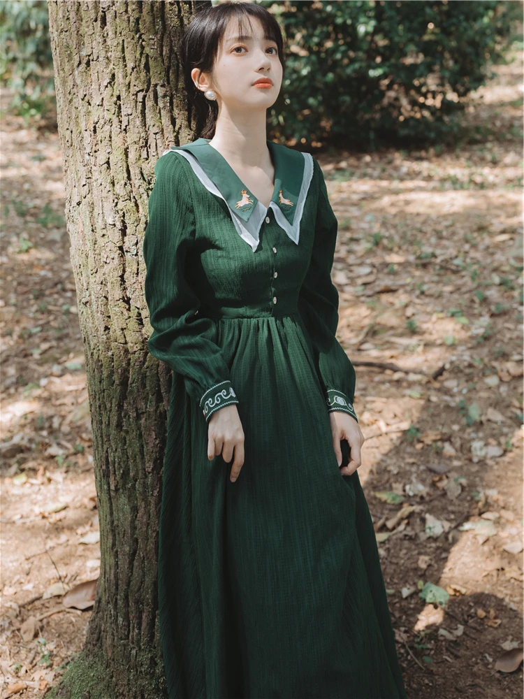 Dress Spring Clothing 2020-Popular WOMEN'S Elegant Mature Women's Embroidered Long Xian Qi Long s to Ankle
Dress Spring Clothing 2020-Popular WOMEN'S Elegant Mature Women's Embroidered Long Xian Qi Long s to Ankle