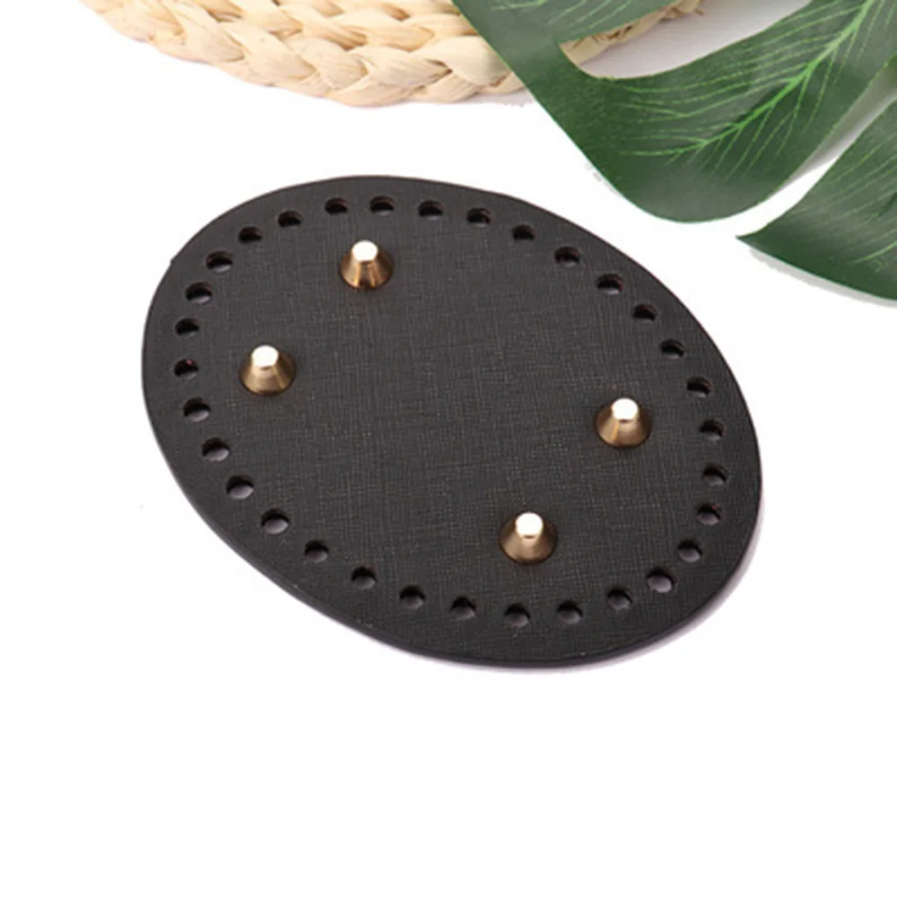 12x9cm Soil Color Small Accessories Exquisite Lovely For Handbag Hand Bag Diy Woven Oval Pu Leather Bottom Plate
12x9cm Soil Color Small Accessories Exquisite Lovely For Handbag Hand Bag Diy Woven Oval Pu Leather Bottom Plate