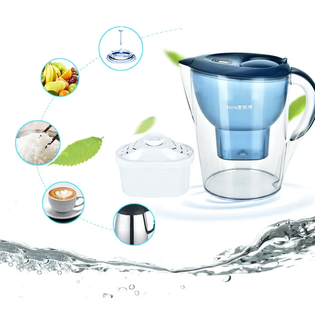 3.5L Large Size Household Use Water Kettle Water Purification Jug Water Filters Purifier Healthy Water Pot Kettle Home Office
3.5L Large Size Household Use Water Kettle Water Purification Jug Water Filters Purifier Healthy Water Pot Kettle Home Office